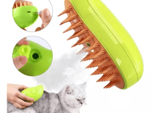 Cepillo de Mascotas con Vapor 3 en 1