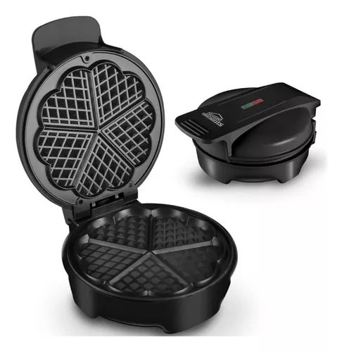 Wafflera Eléctrica En Forma de Corazón