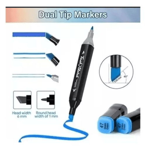 SET DE PLUMONES 168 DOBLE PUNTA - Image 2