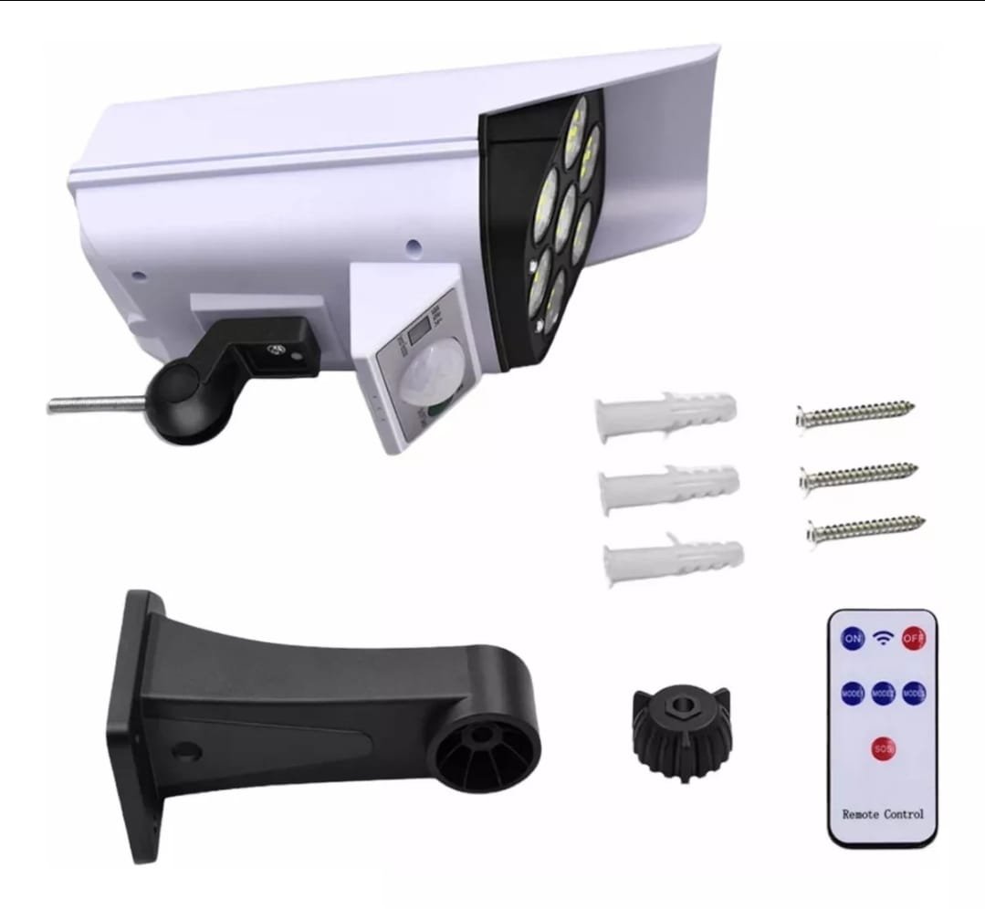 Lampara Solar Tipo Camara + control