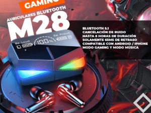 AUDIFONOS M28 TWS 5.3 GAMER